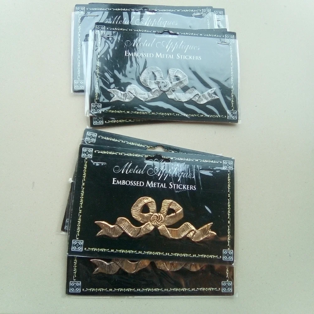 Metal embossed stickers. 15  total. NWOT. - Picture 7 of 8